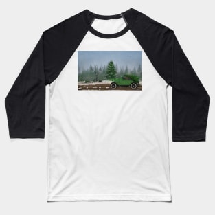 Christmas Tree Hunters Baseball T-Shirt